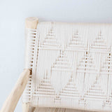 chaise en bois maroc artisanat soukcircus boheme boho style chair wood marrakech decoration interieur