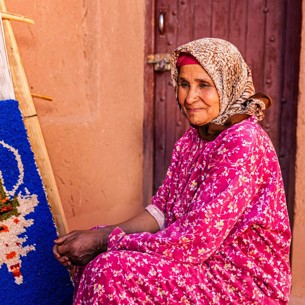 Artisanat berbère du tapis marocain et les conditions des femmes