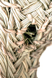 TROPHÉE MOUTON en fibre naturelle, tiges de palmes tressées