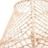Lampe osier suspension raphia rotin chambre salon décoration intérieur bohème artisanat marocain palmier tressé boho (1)