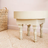 table basse en bois  boheme éclectique decoration interieur design soukcircus artisanat marocain