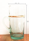 ensemble verres carafe laiton artisanat marocain soukcircus decoration interieur boheme chic art de la table 