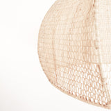 suspension boheme artisanat marocain tapis berbere decoration interieur ethnique chic paille doum raphia lampe maroc