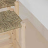 tabouret bar en bois et corde boheme artisanat du maroc banc en bois marrakech soukcircus souk en ligne bar cuisine